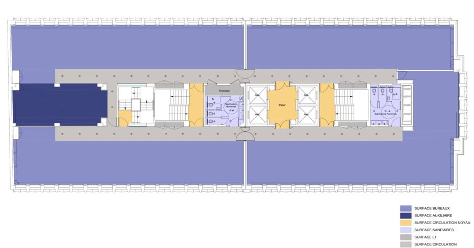 Bureau Paris 1134m² Location bureau Paris OLBUR2107247 1